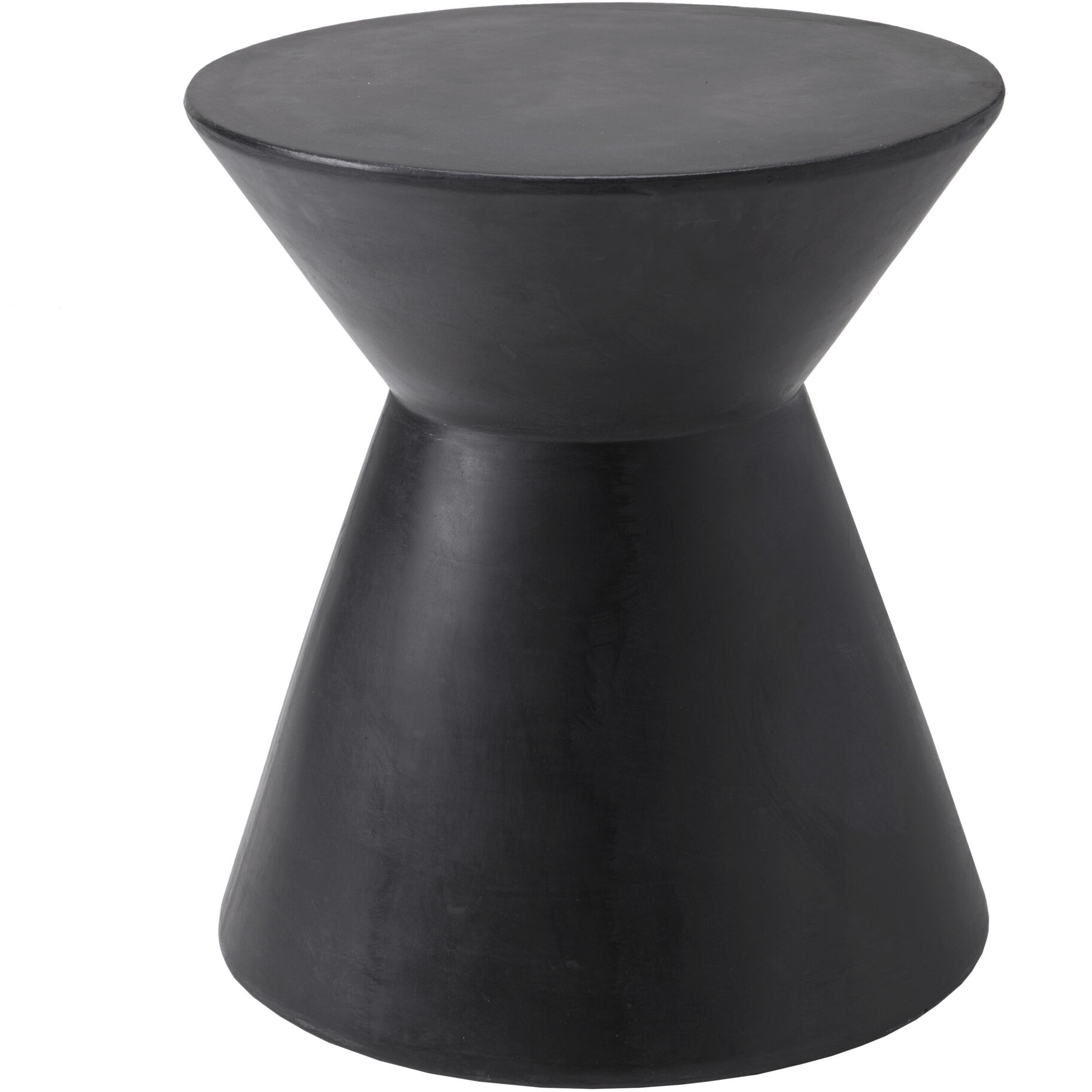 Astley 20 X 17.5 inch Black Outdoor End Table